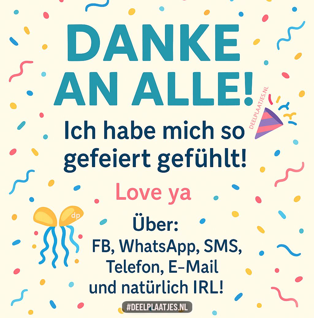 Danke an alle!