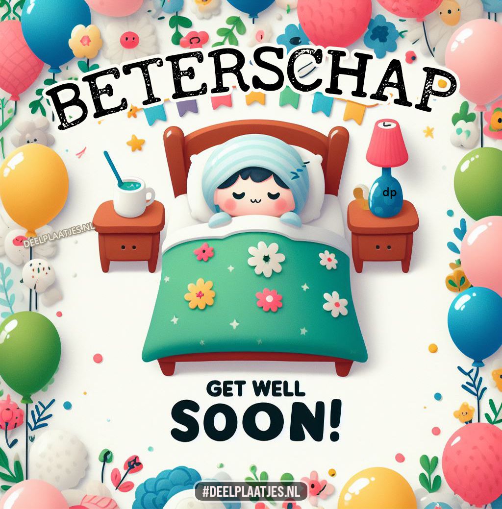 Beterschap – vrolijk opkikkerplaatje