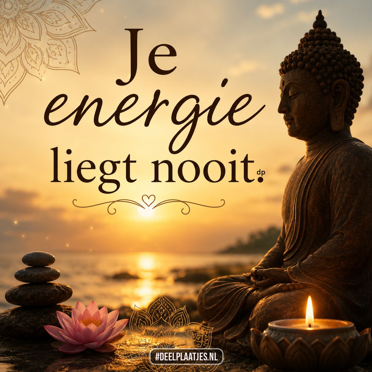 Je energie liegt nooit