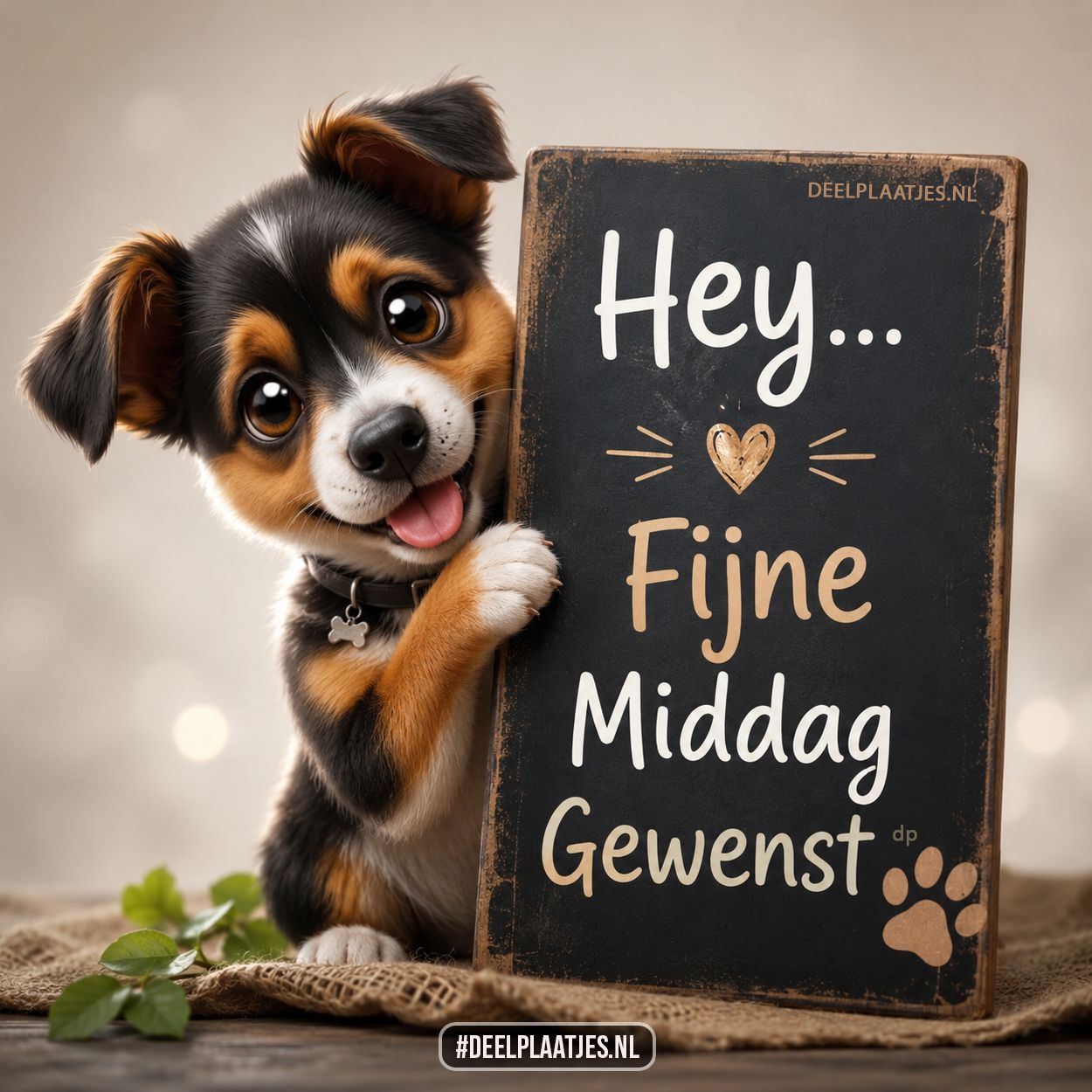 Hey fijne middag gewenst