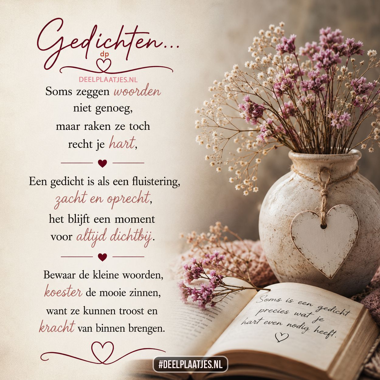 Gedichten hart