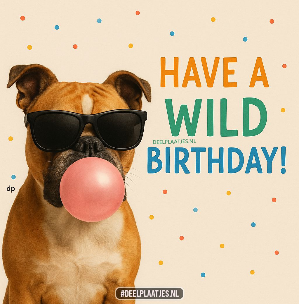 Have a wild birthday!