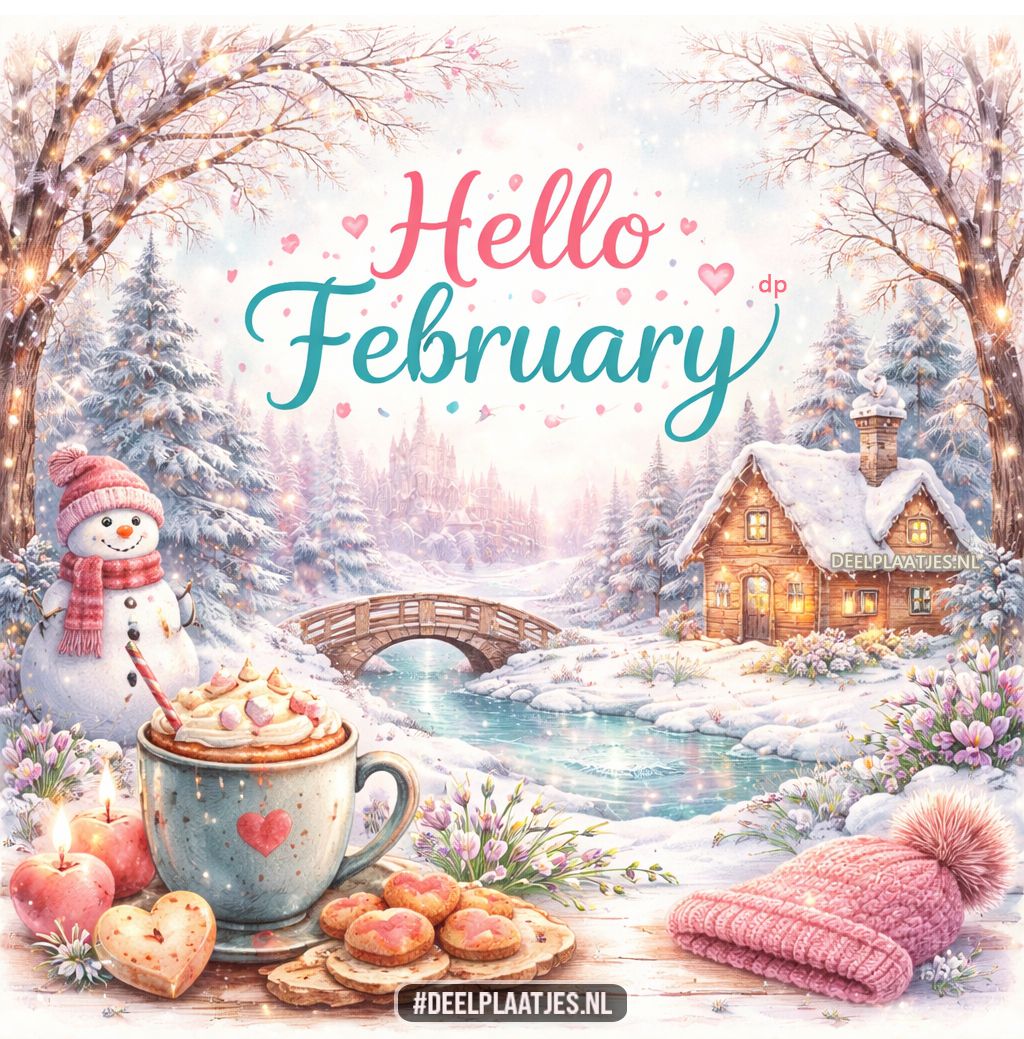 Hello february – warme wintergroet