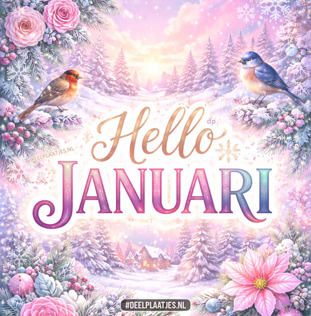 Hello januari – zachte wintergroet vol sfeer