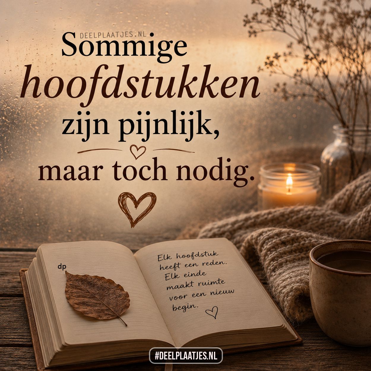 Hoofdstukken leven