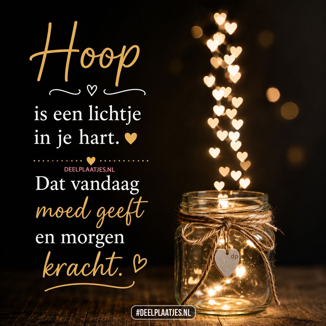Hoop lichtje