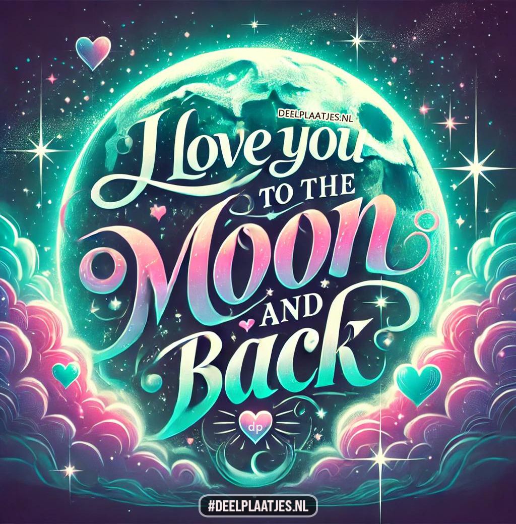 I love you to the moon and back 2