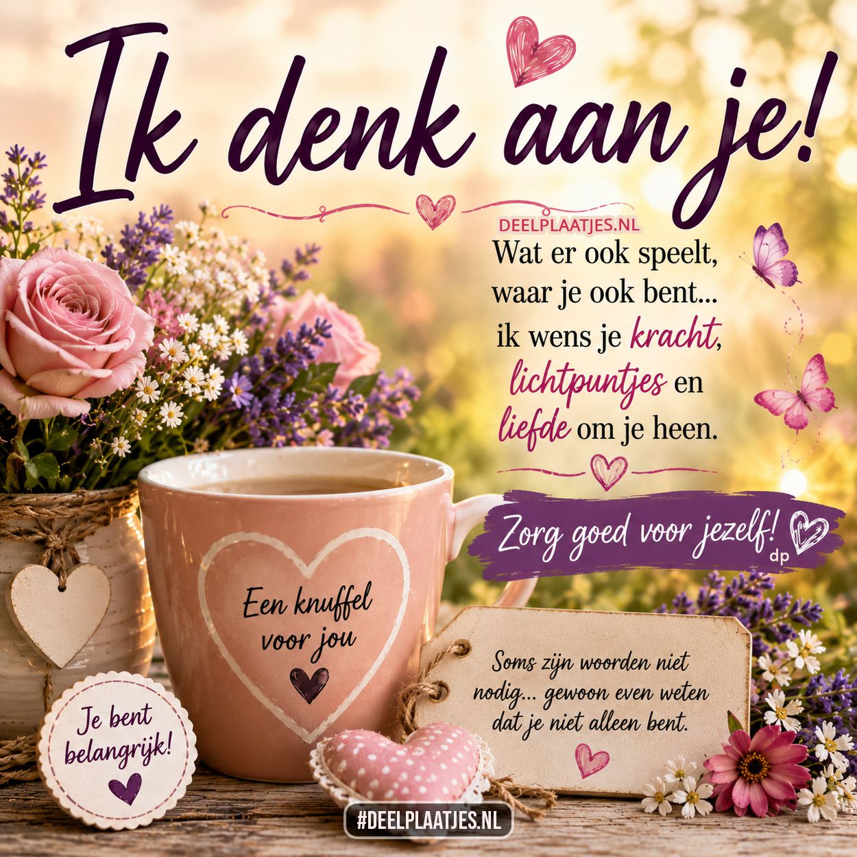 Ik denk aan je