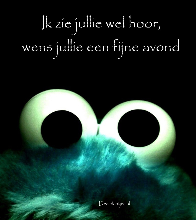 Ik zie jullie wel hoor