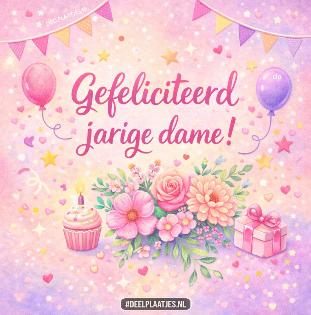 Gefeliciteerd jarige dame – lieve en feestelijke verjaardagswens