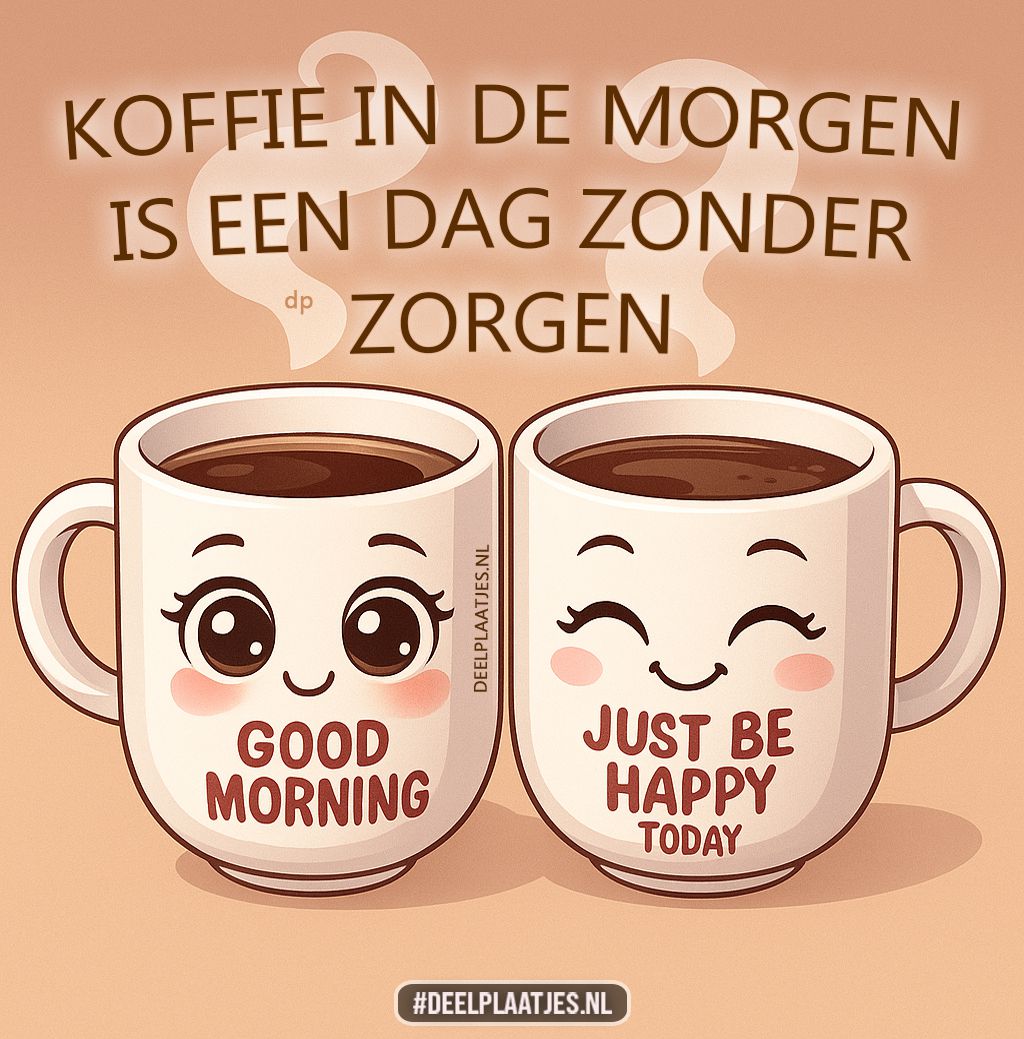 Koffie in de morgen