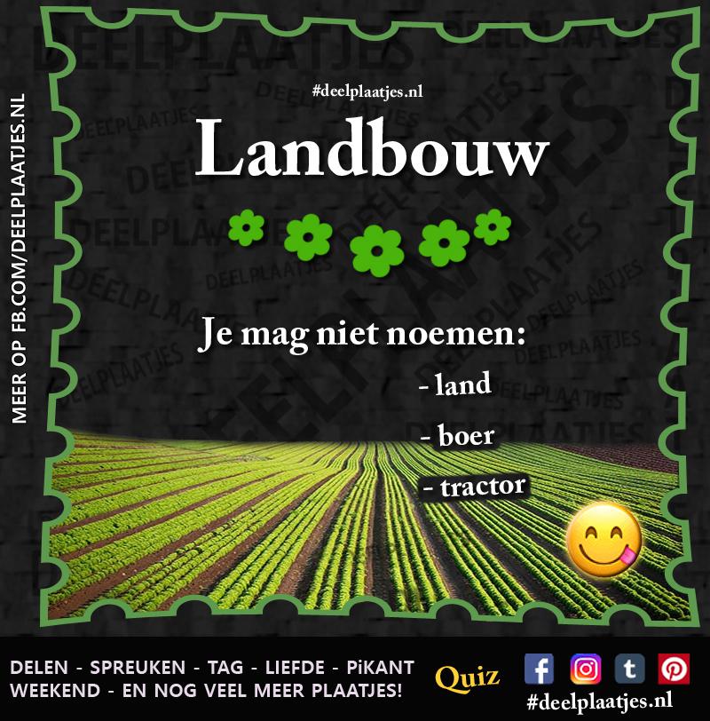 Landbouw