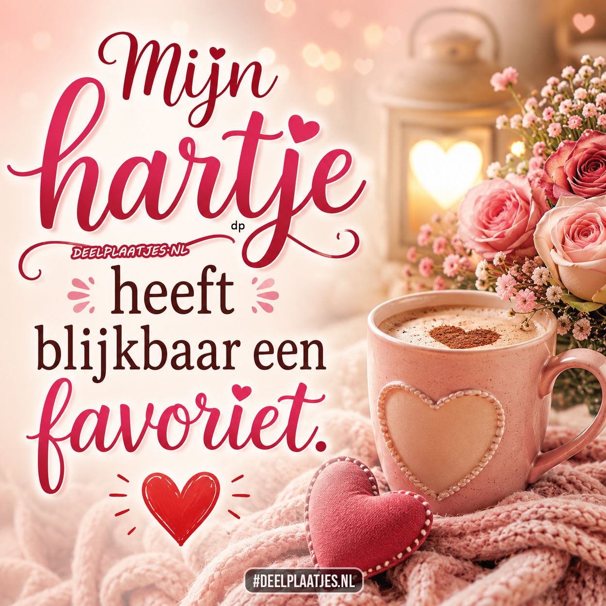 Mijn hartje heeft blijkbaar een favoriet