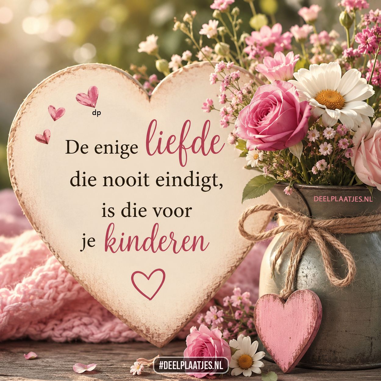 De enige liefde die nooit eindigt, is die voor je kinderen