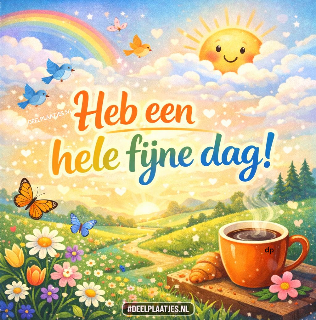 Heb een hele fijne dag