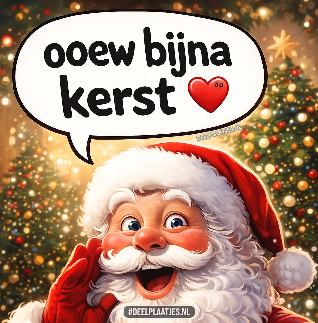 Ooew bijna kerst – vrolijke kerstvoorpret