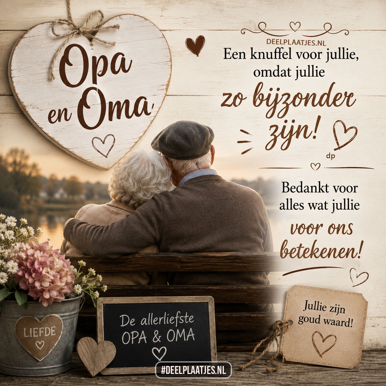 Opa en oma zijn zo bijzonder