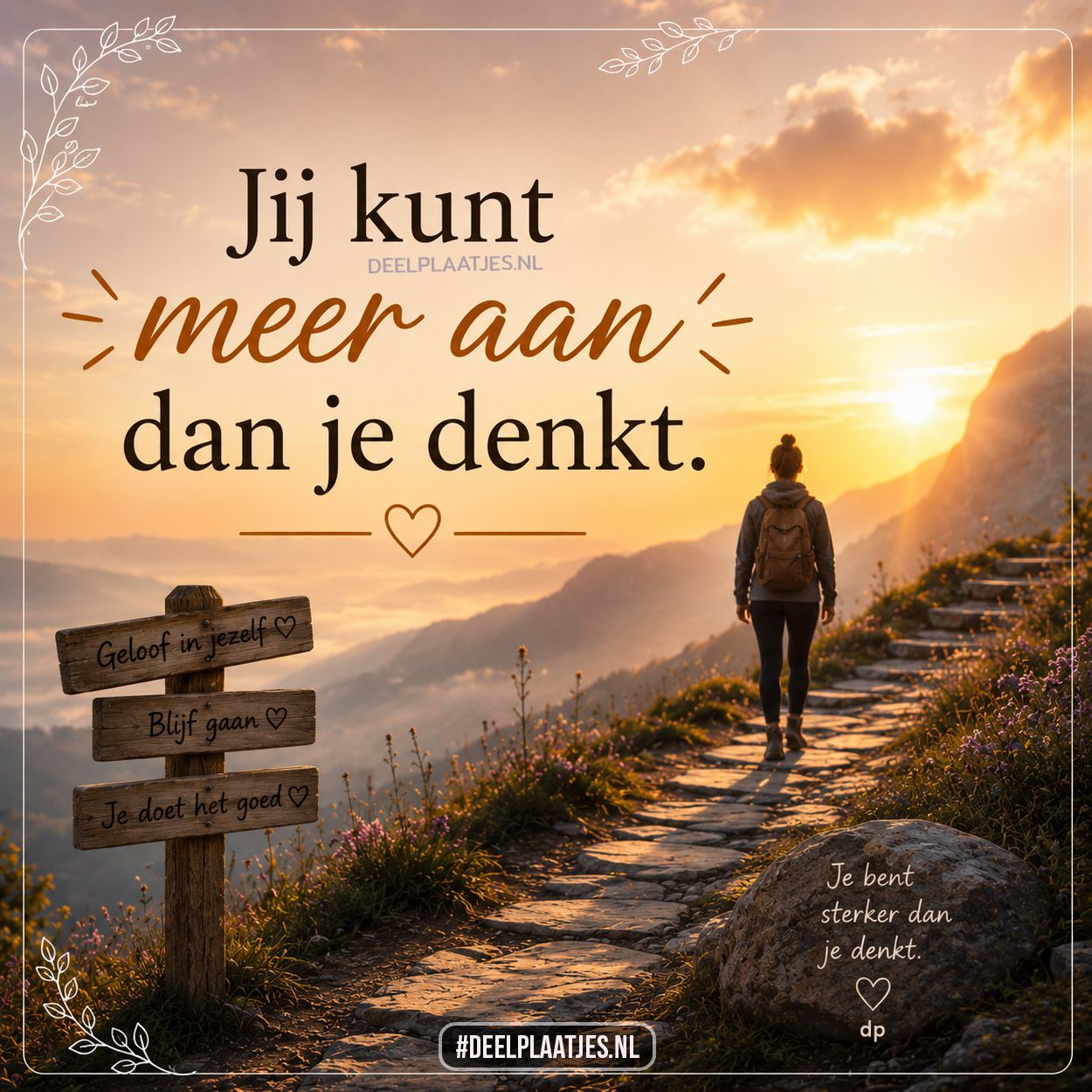 Positieve spreuk