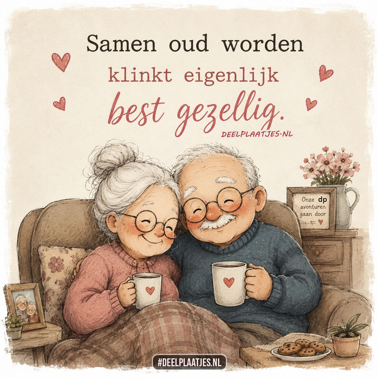 Samen oud worden klinkt eigenlijk best gezellig