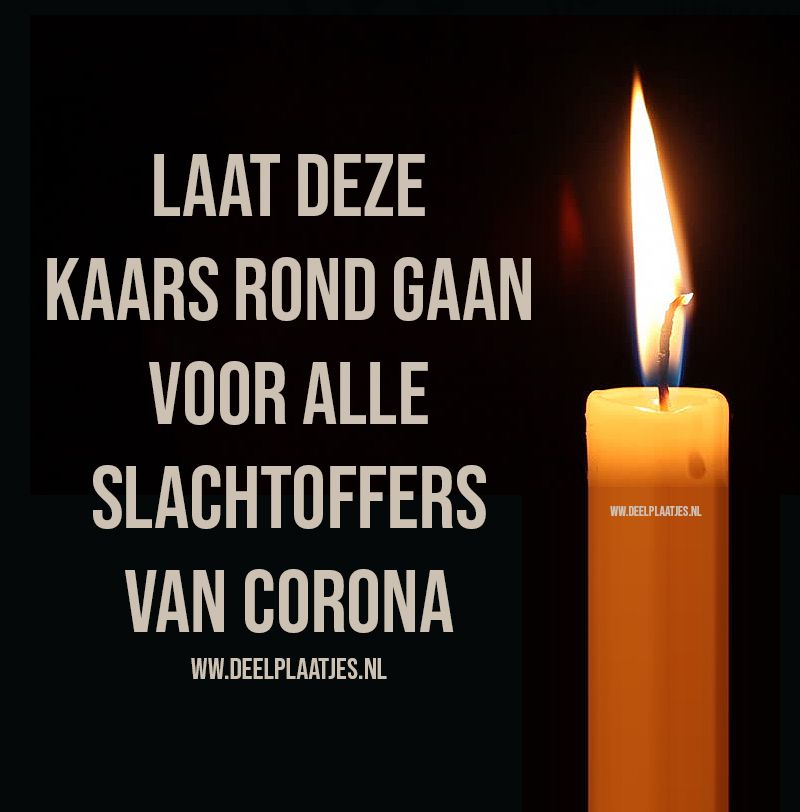 Slachtoffers van het corona virus