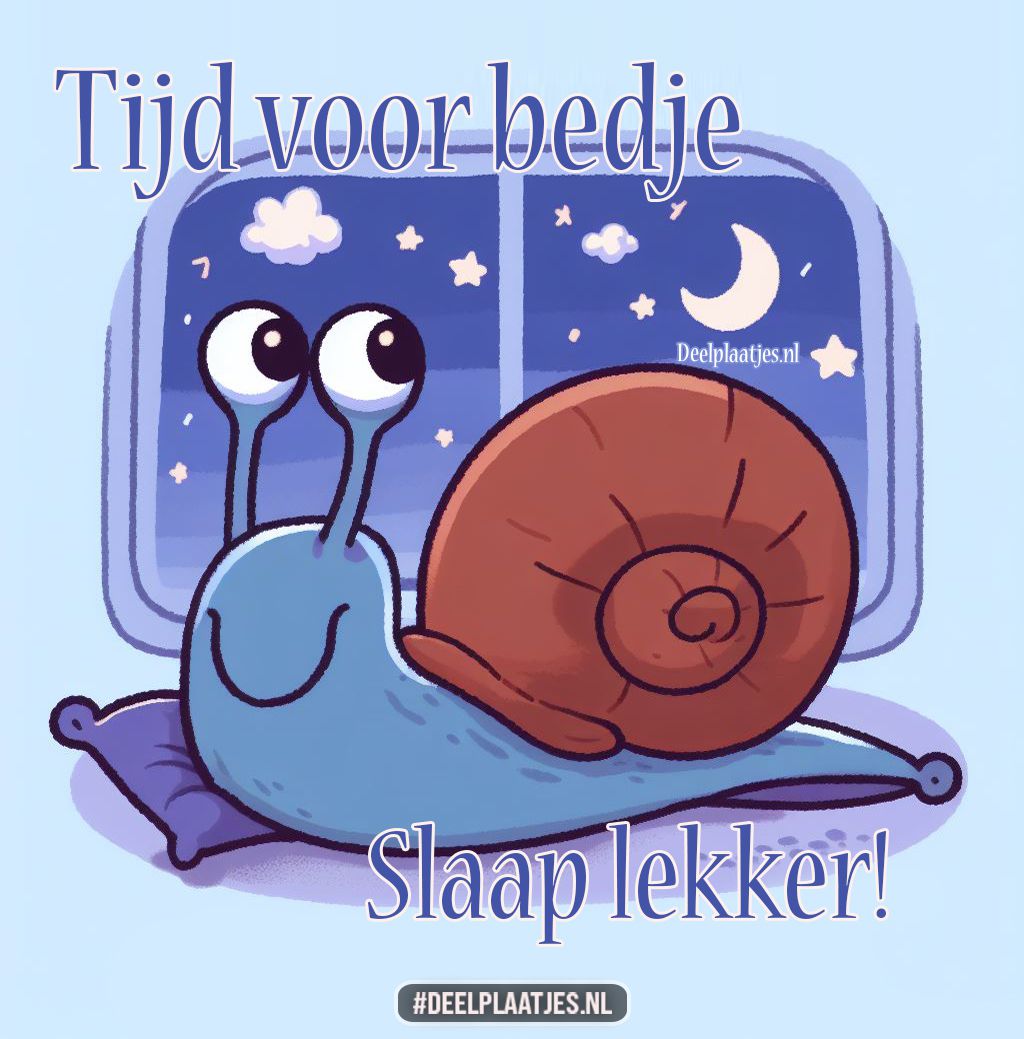Tijd voor bedje