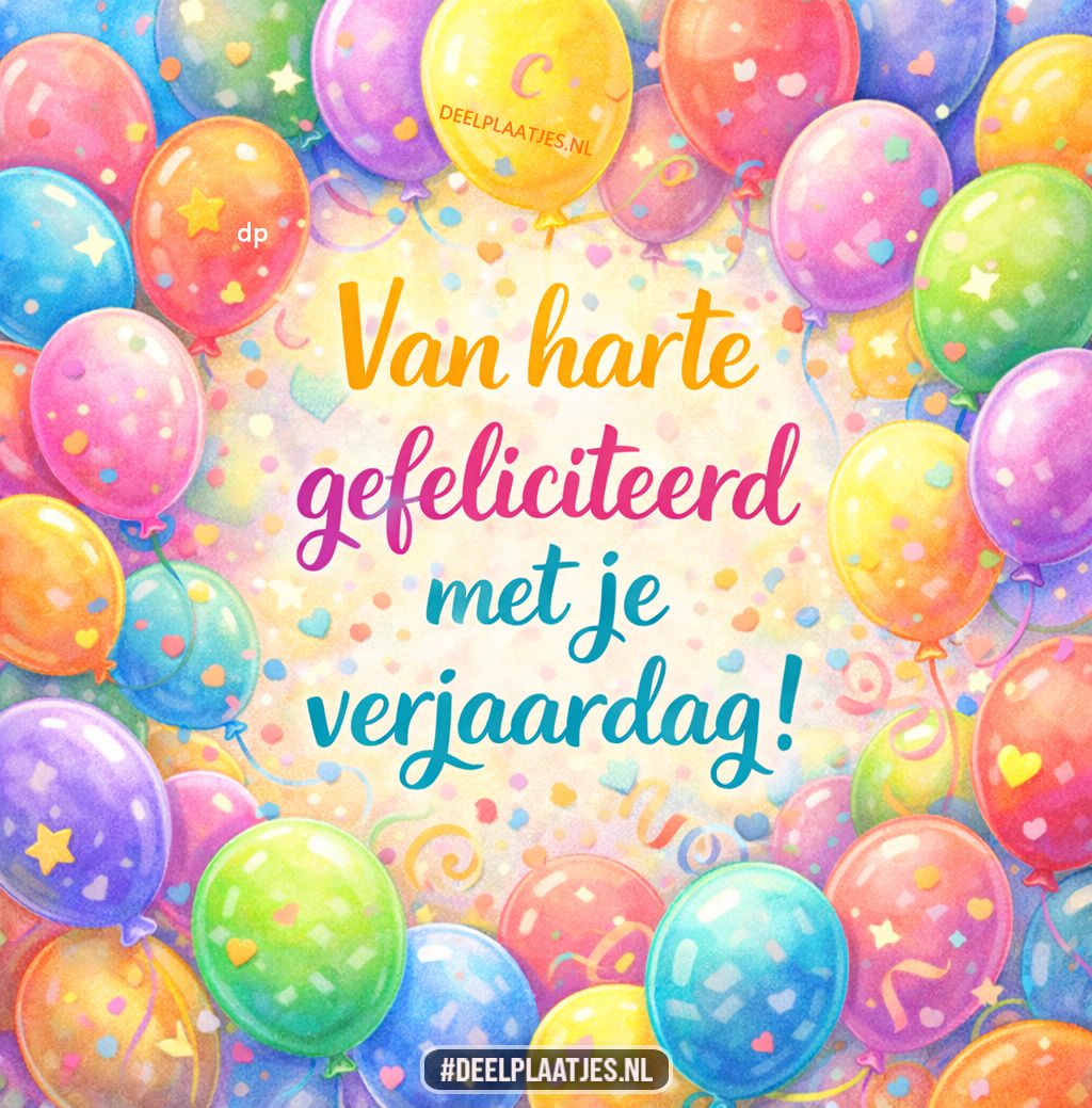 Verjaardag ballon