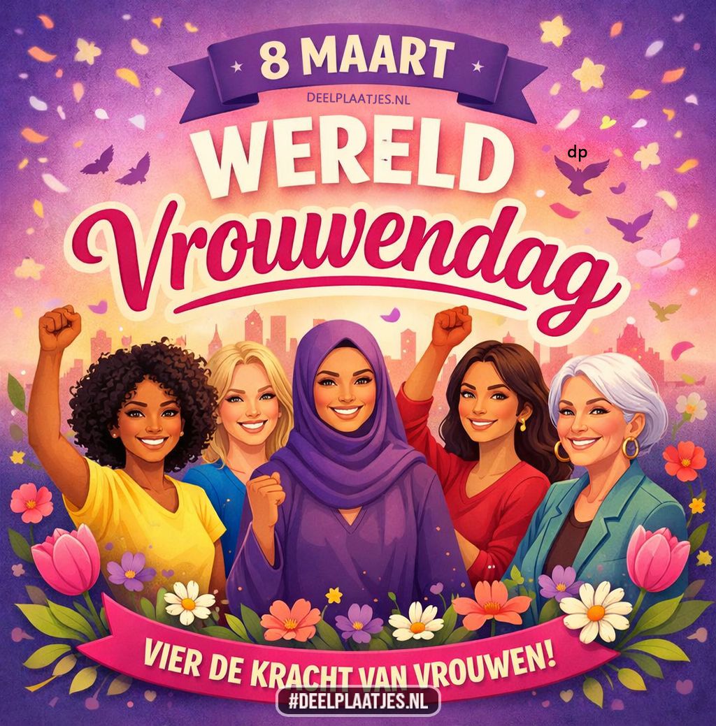 8 maart wereld vrouwendag – vier de kracht van vrouwen