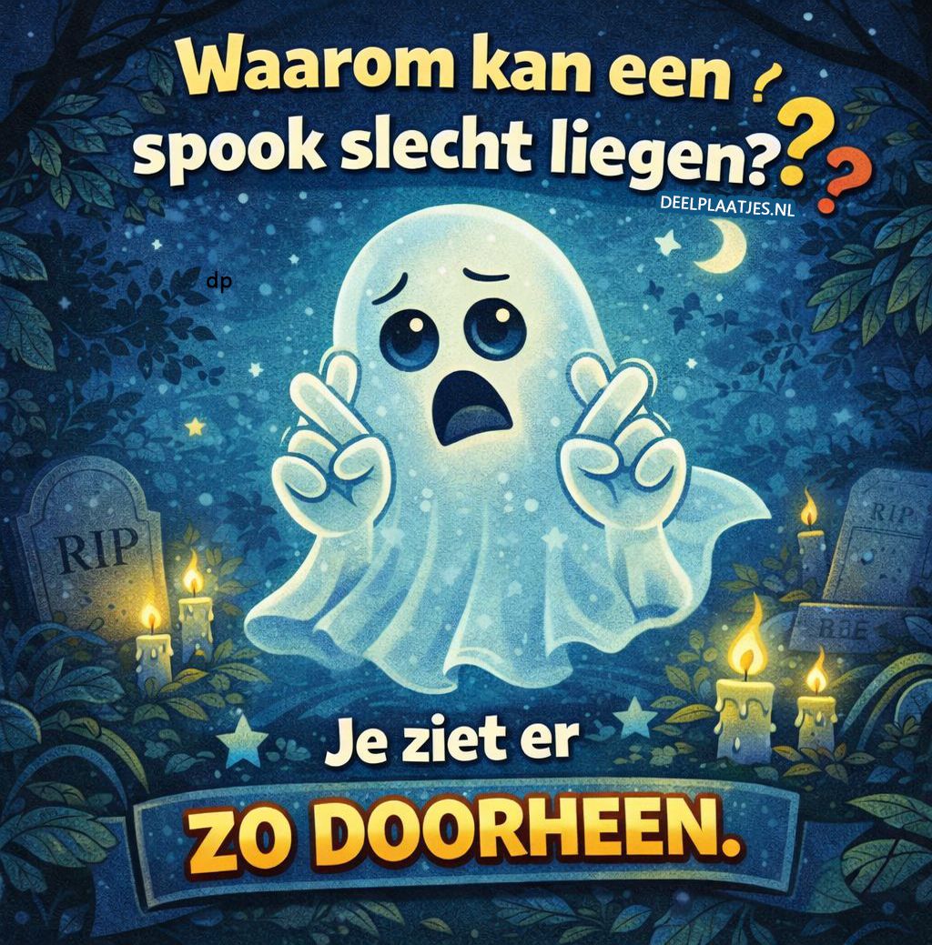 Warum kann ein geist schlecht lügen