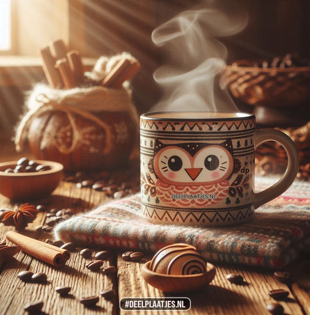 Gezellige herfst vibes bij een kop koffie