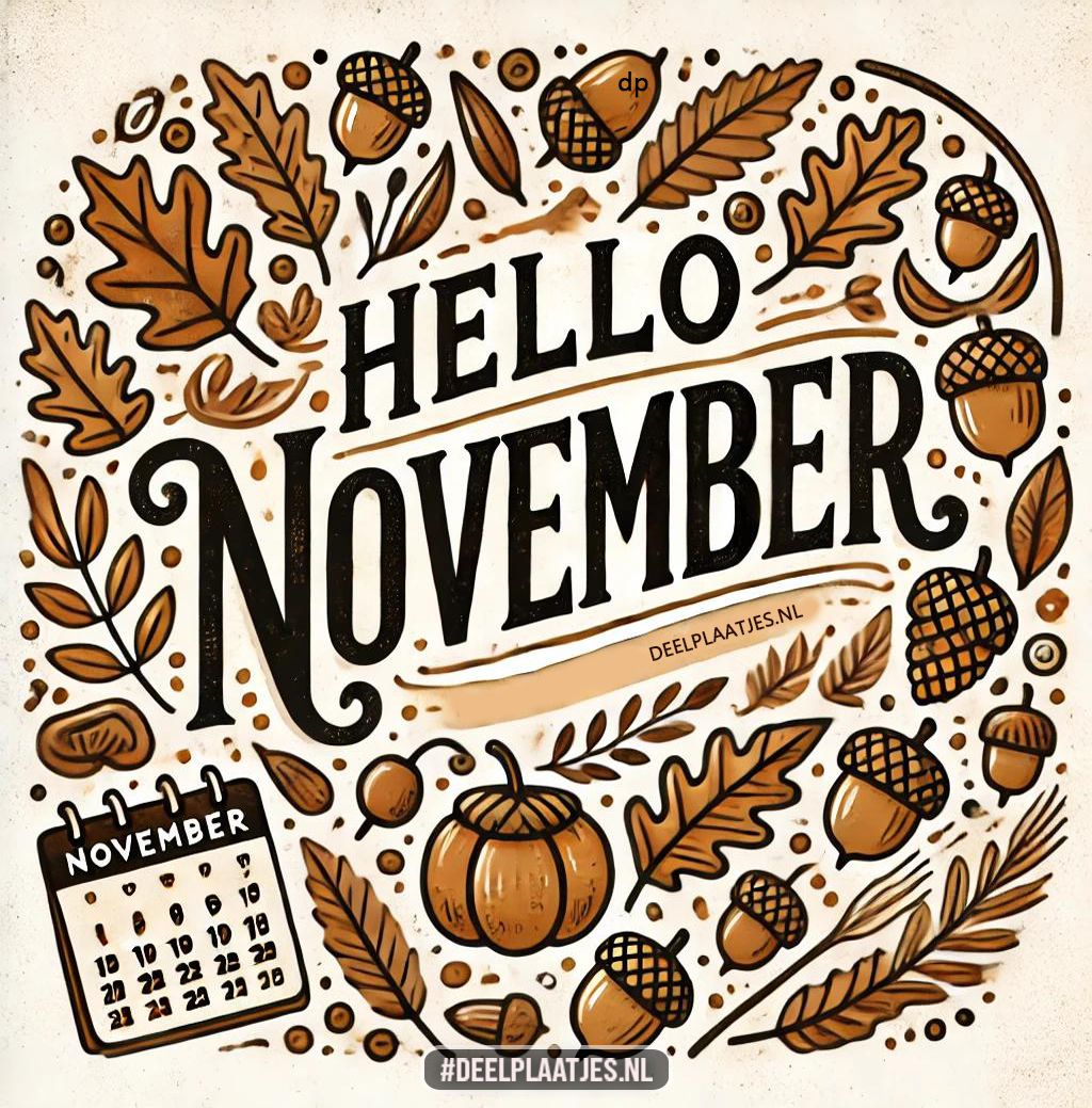 Hallo november – de maand van knusheid en warme kleuren