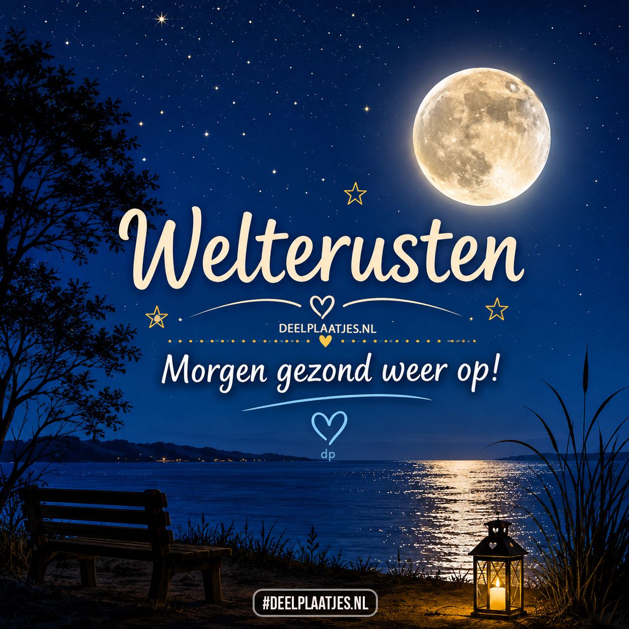 Welterusten morgen gezond weer op