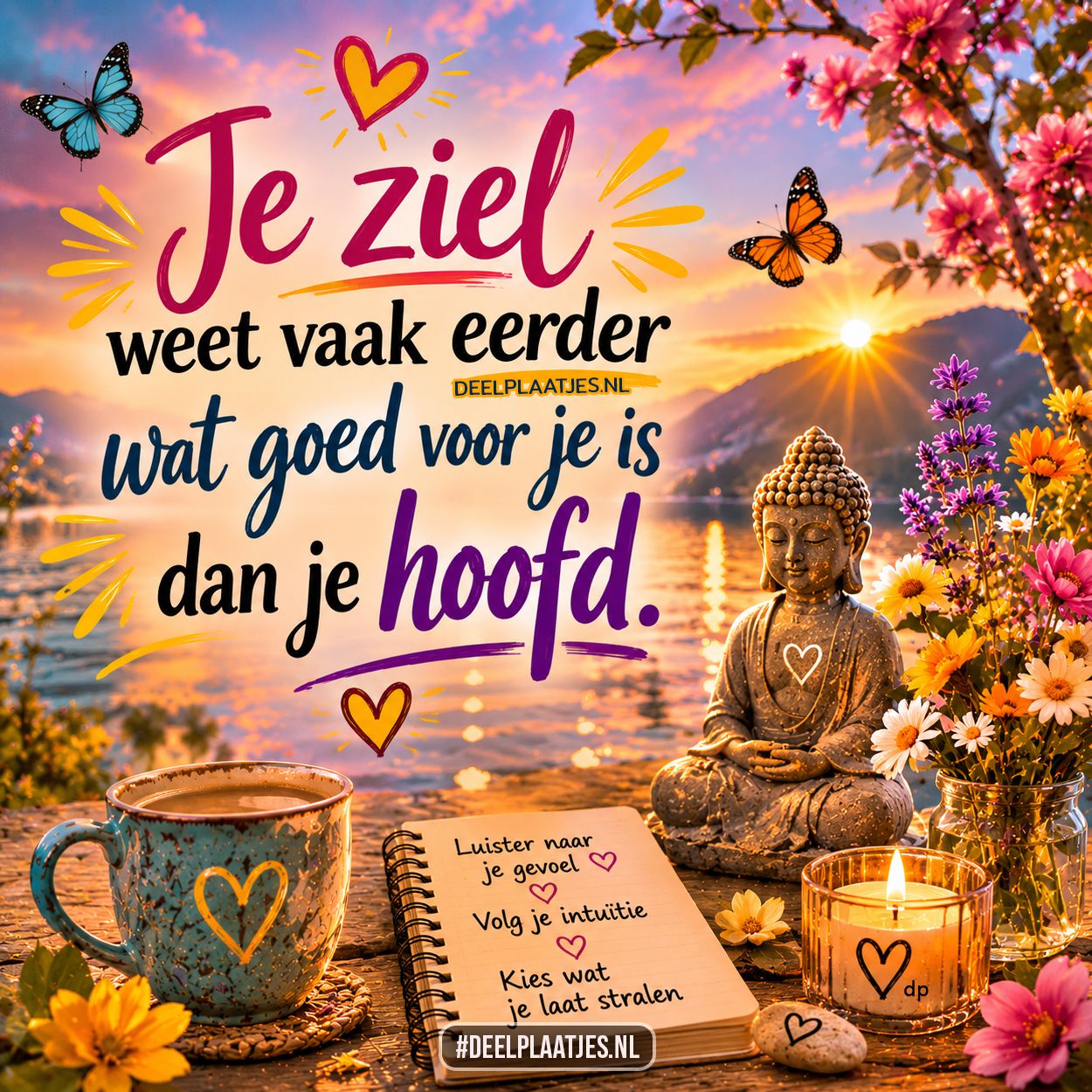 Spirituele spreuk over ziel en intuïtie