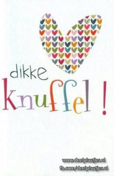 dikke knuffel