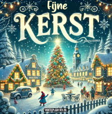 Enjoy the warm Christmas atmosphere with lights