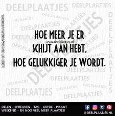 heb er maar schijt aan