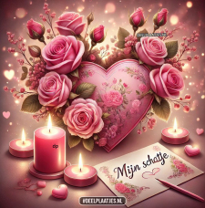 Jij bent mijn hart mijn geluk en mijn mooiste droom