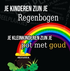 kinderen zijn je regenbogen
