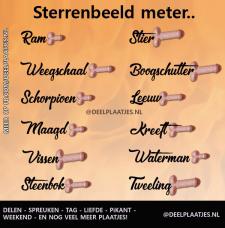 sterrenbeeld meter