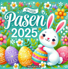 vrolijk pasen 2025