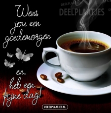 wens jou een goedemorgen
