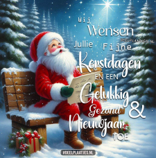 Wij wensen jullie 2