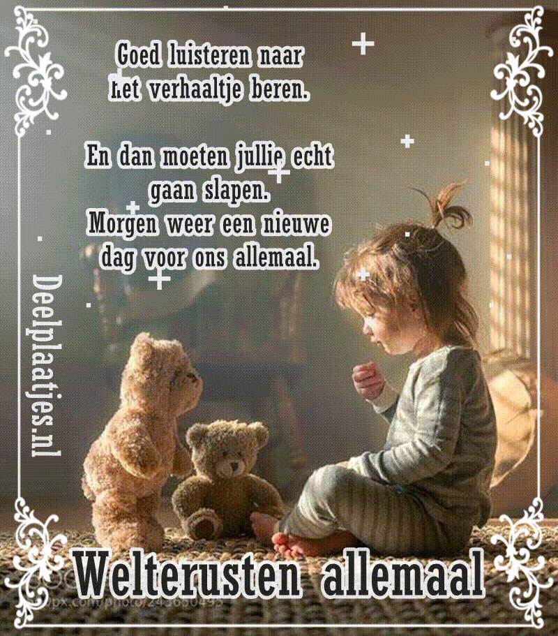 Luister naar het verhaaltje beren en slaap zacht