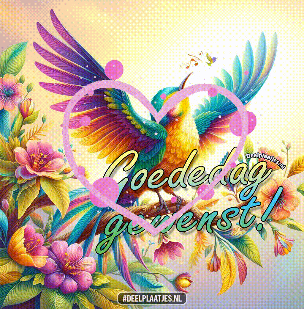 Goede dag gewenst met een vriendelijke groet