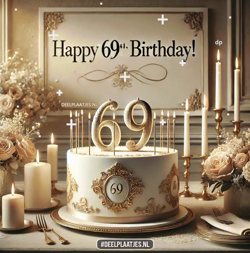 69 years a celebration full of style and golden details