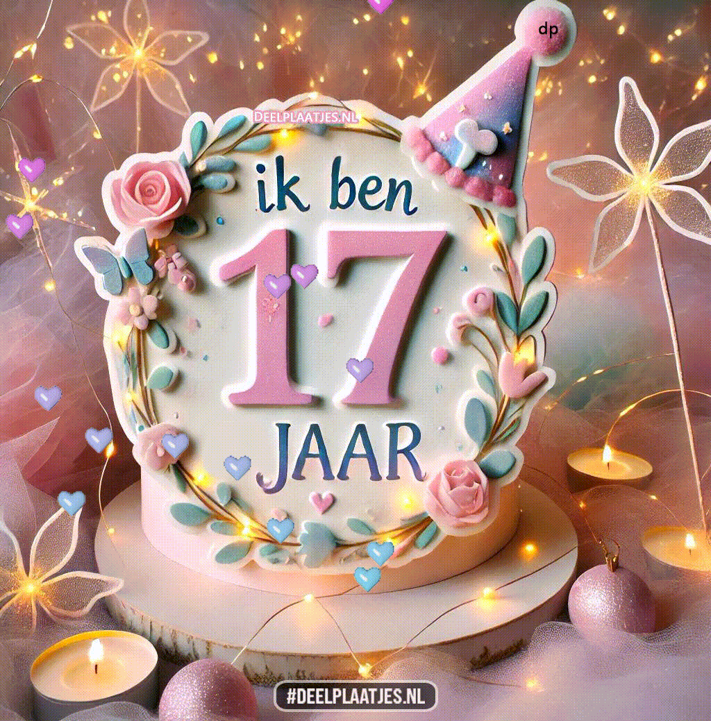 GIF image I am 17 years old today it is my special day - Share via WhatsApp