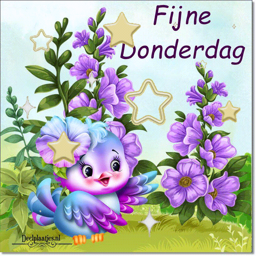 Een fijne donderdag wens voor een mooie dag
