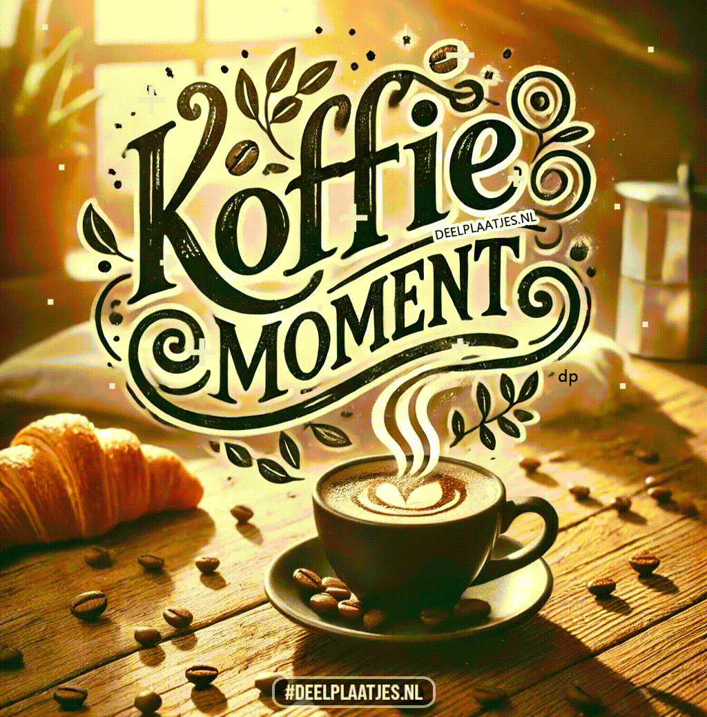 Even een koffiemomentje helemaal voor jezelf