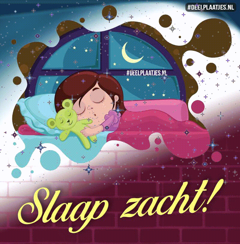 Slaap zacht allemaal en droom iets moois