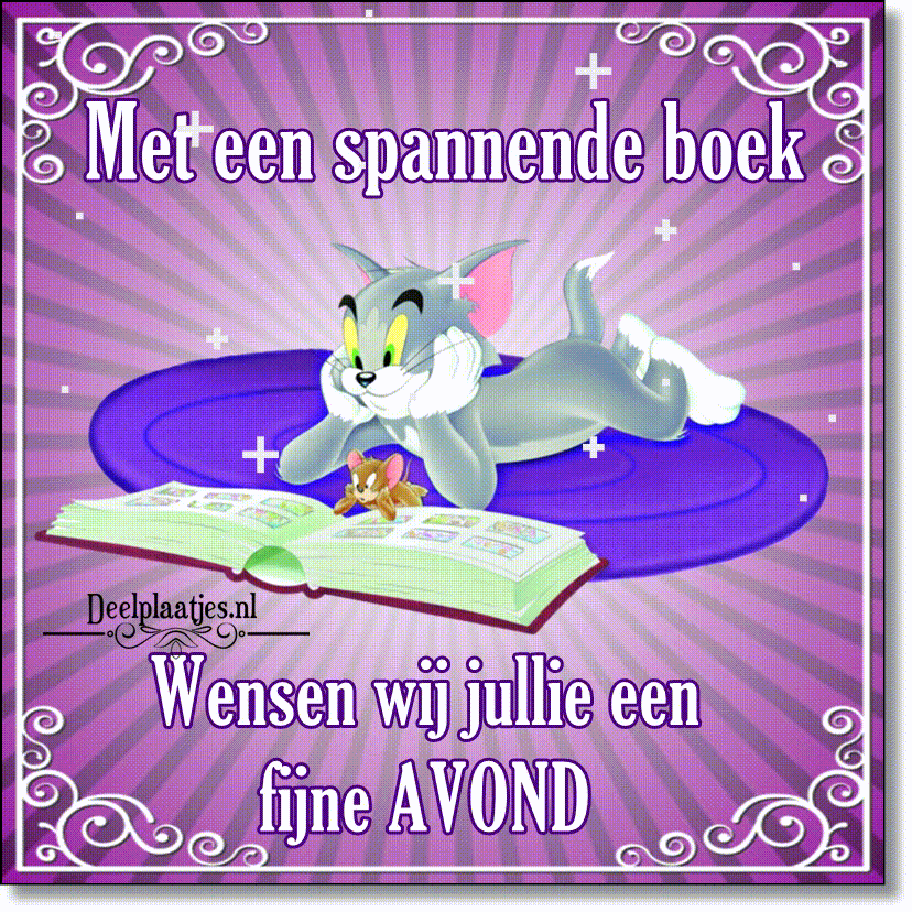 Spannend boek fijne avondgroet