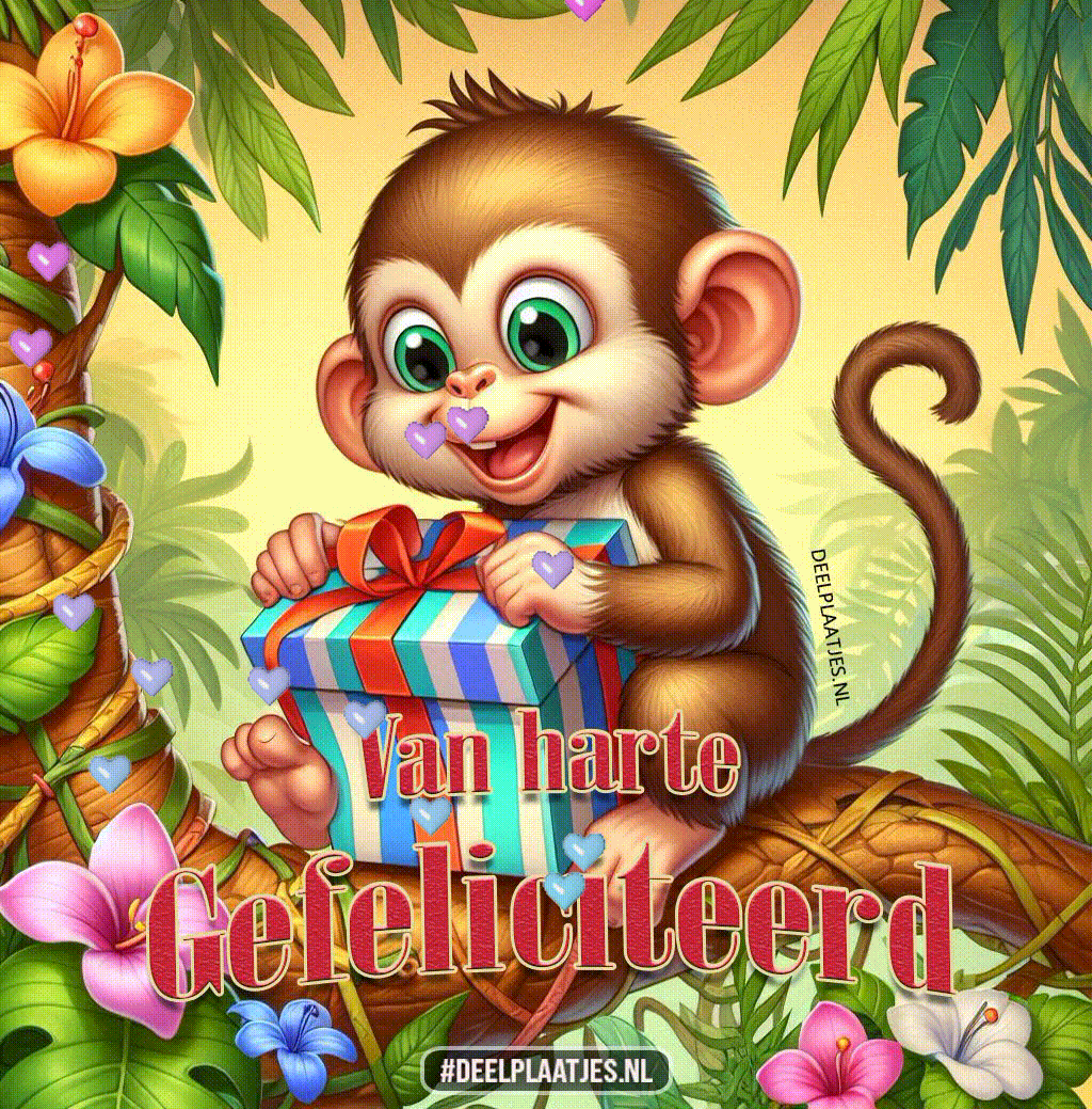 Vandaag is jouw dag gefeliciteerd en veel geluk